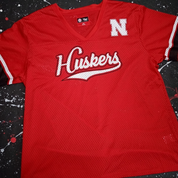 NCAA Other - Nebraska Cornhuskers vintage mesh football jersey